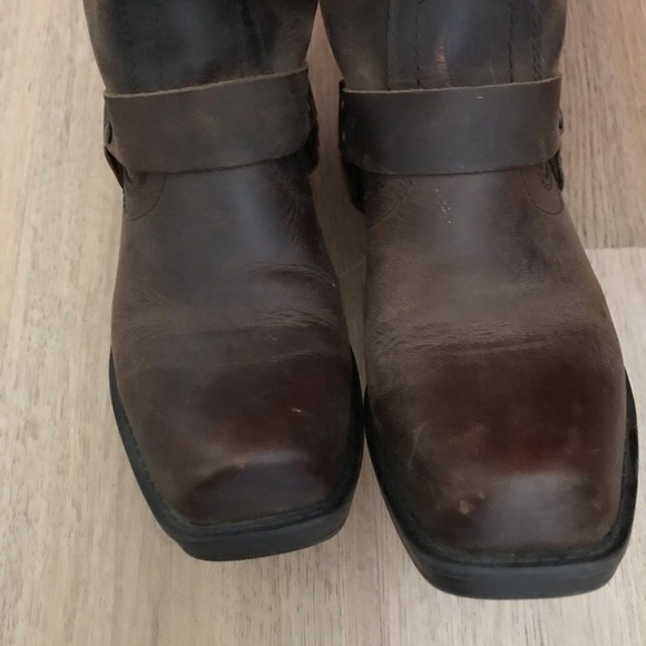 Brown Leather Harness Boot 7.5 - Picture 3 of 5